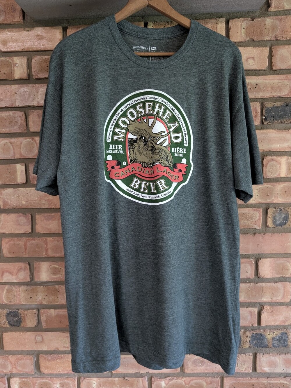 Moosehead Beer Graphic T Shirt